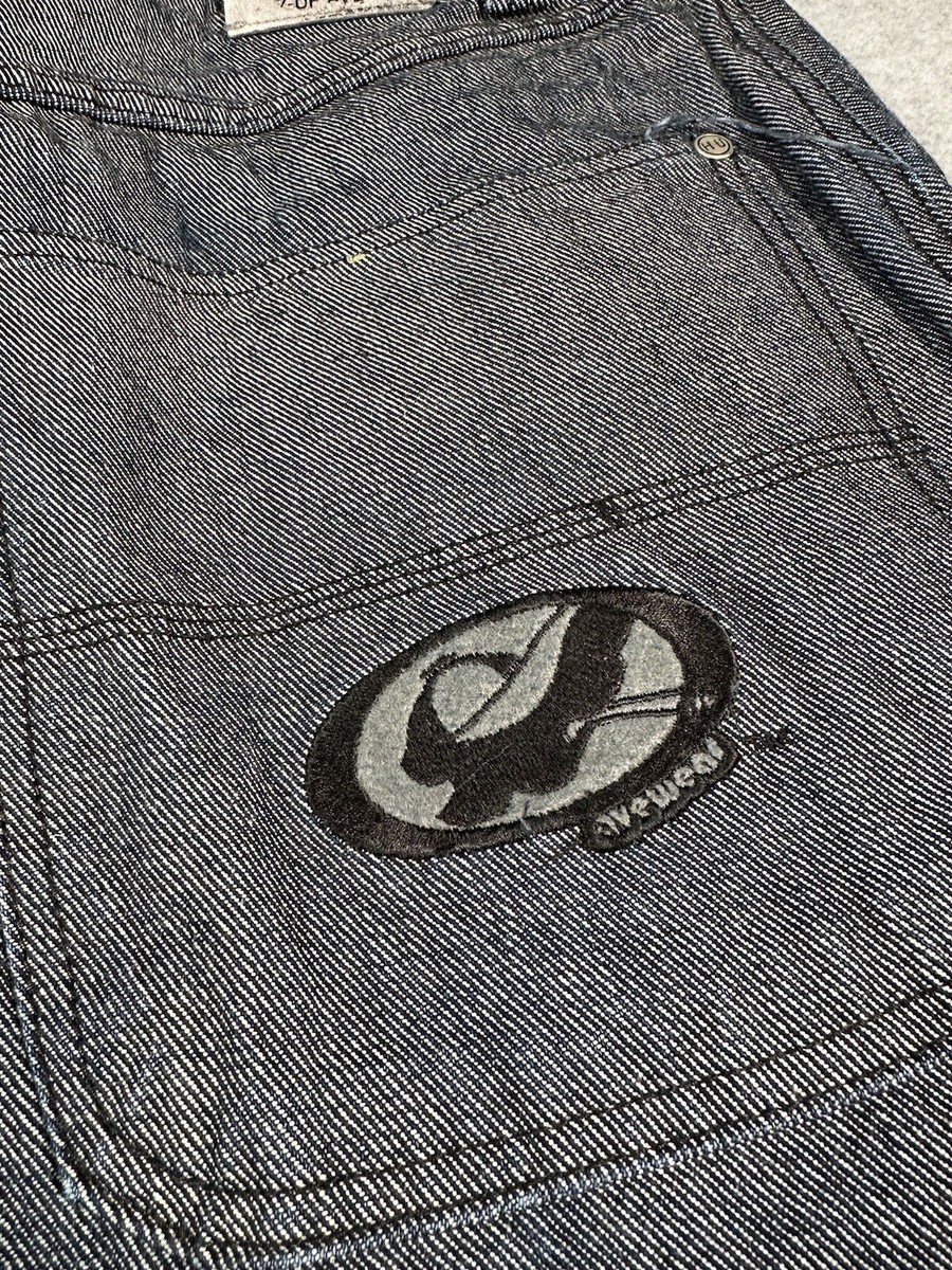 Vintage Hedz Up Y2K Jeans Avewear Mens Baggy Loose Denim Vintage Hedz Up Y2K Jeans Avewear Mens Baggy Loose Denim