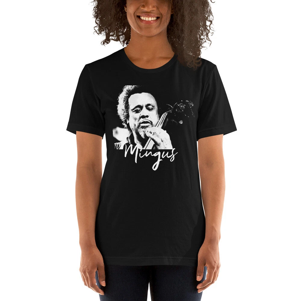 Charles Mingus Jazz Fan Art Graphic T-Shirt Short Sleeve Unisex
