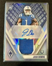 2023 Phoenix #RAJ-JD Josh Downs Silver RPA /299 Indianapolis Colts  