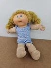 Vintage Cabbage Patch Kids Girl Doll Blonde Hair Blue Eyes 1983