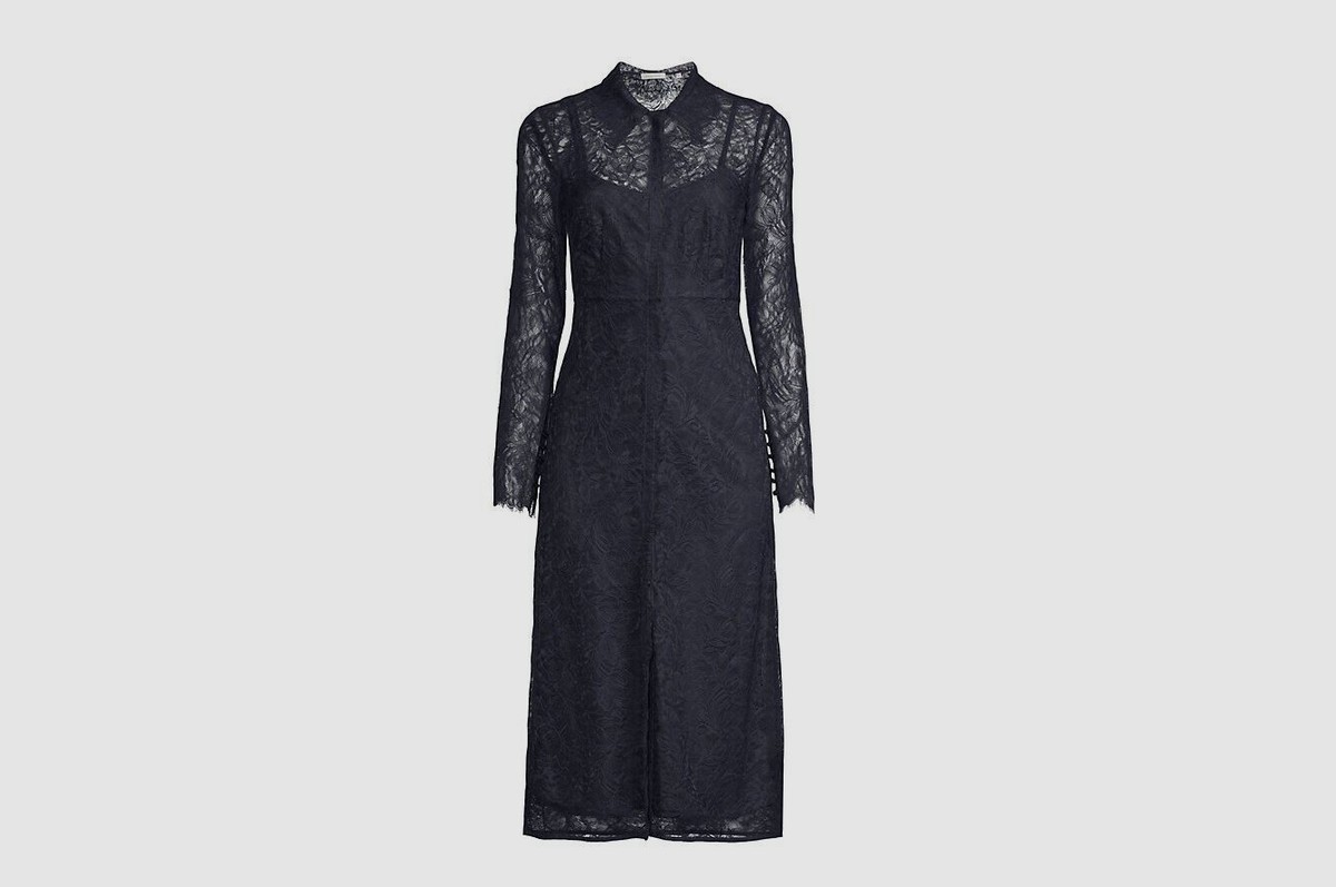 long sleeve knee length fitted dress Merlin Long Sleeve Bodycon Knee Length Dress White