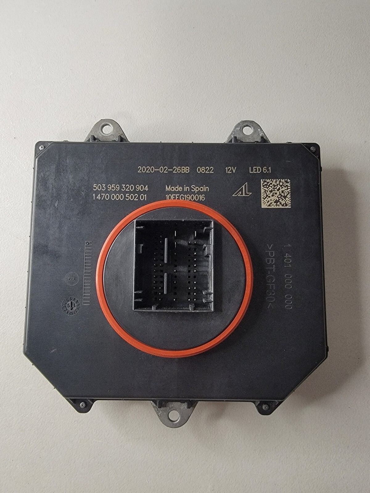 OEM Maserati Ghibli Headlight Module Control Unit 10EEG190016 Made in Spain