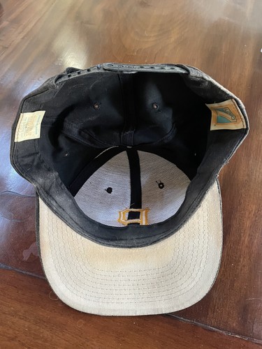 Gorra negra de los Piratas de Pittsburgh con logotipo a presión ajustable 7 estilo clásico - Imagen 3 de 5