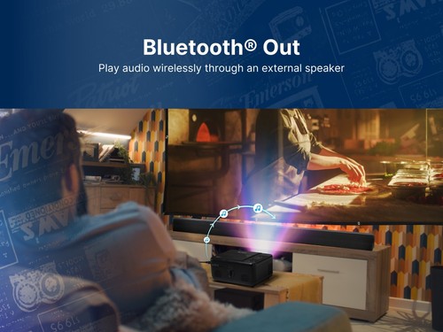 Emerson EVP-2501C 150-inch Home Theater LCD Projector Combo with Built-In DVD - Picture 8 of 12