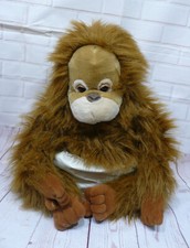Vintage Rare Brown Baby Monkey Size 20" Plush Creations