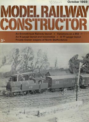 1969 OKT 50631 Modelleisenbahn Konstrukteur VARIATIONEN AUF EINEM B12