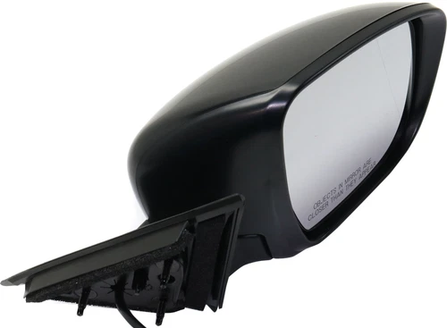 Fits 14-20 NS ROGUE POWER MIRROR PAINT TO MATCH BLACK W/O HEAT-SIGNAL-CAMERA RH