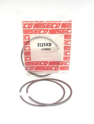 WISECO PISTON RING 3125KD HALF-KEYSTONE RING FITS WISECO 2-STROKE ...