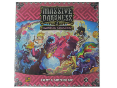 Massive Darkness 2 Rainbow Crossing Expansion Enemy & Campaign Box KS Unpunched