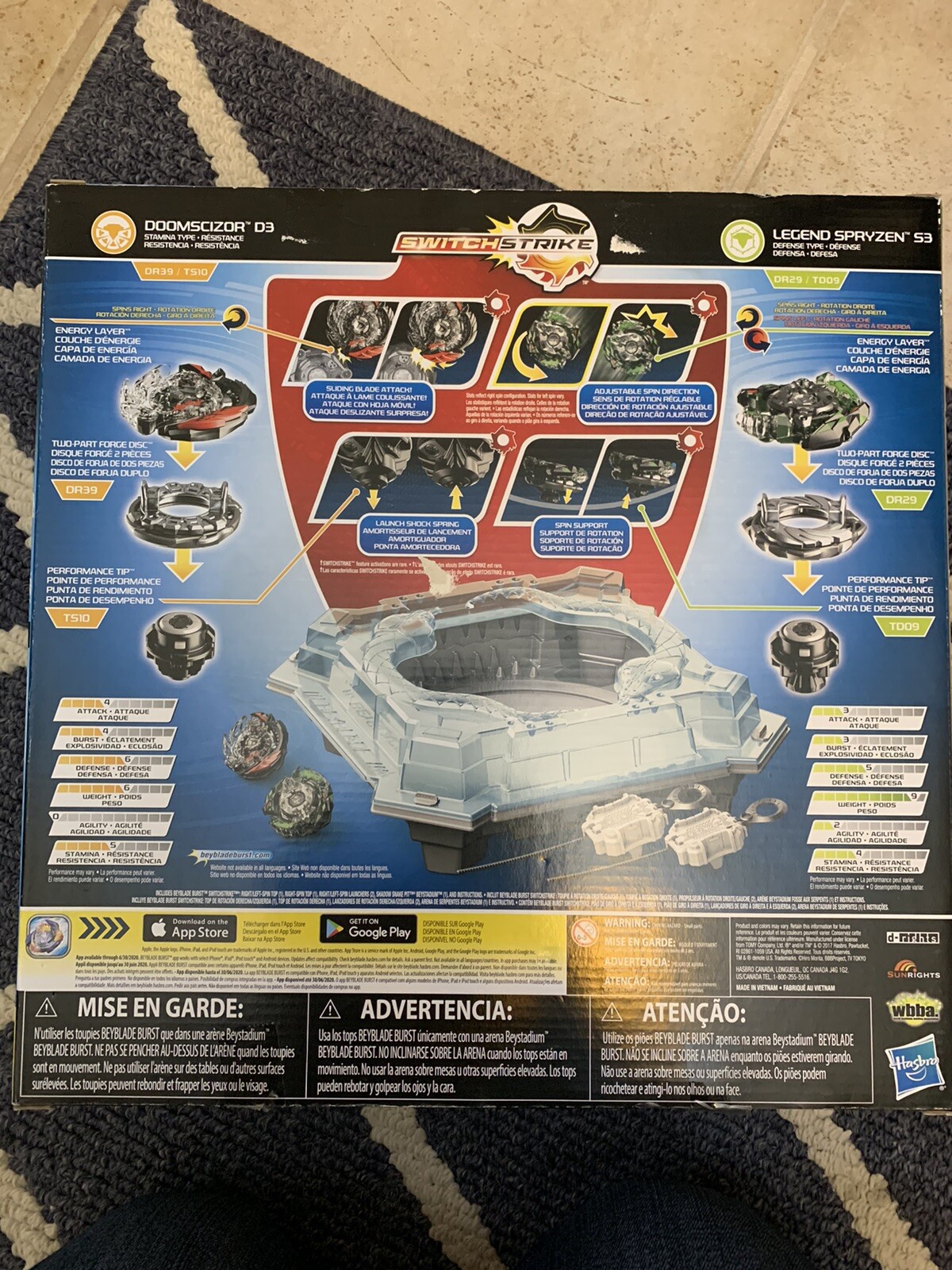 beyblade burst shadow snake pit exclusive battle set