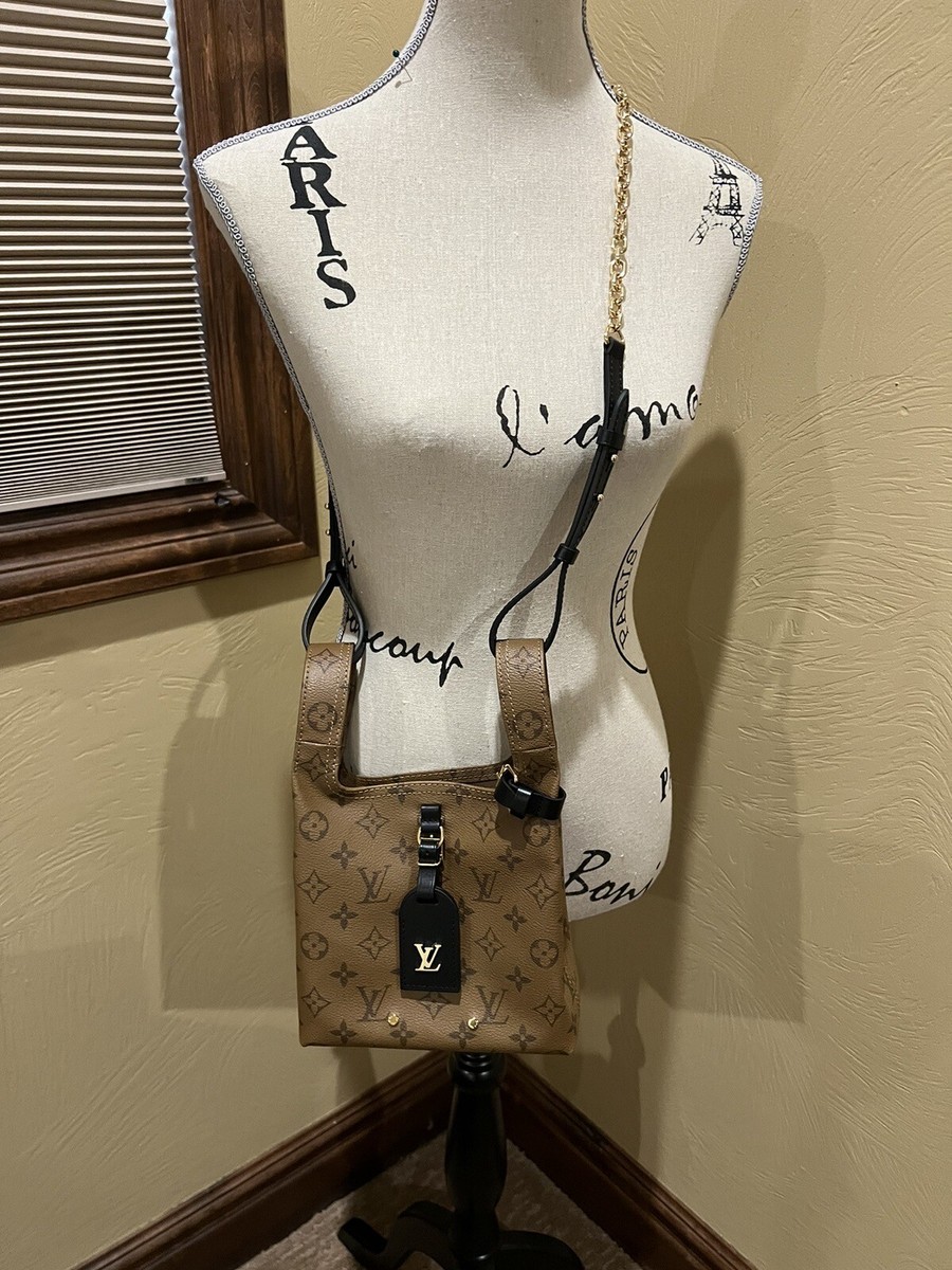 Authentic Louis Vuitton Monogram Reverse Atlantis BB M46816 Bag 