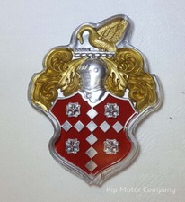 Packard Caribbean Front Grille Emblem New Reproduction 1954-56