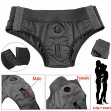 Strap On Dildo Harness Adjustable Briefs O-Ring Pants Men or Women Male Female