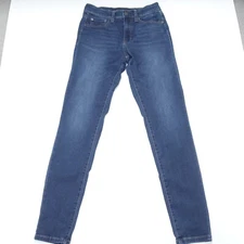 Aeropostale Jegging Jeans Womens 4 Blue Denim Cotton Stretch High Rise 5-Pockets