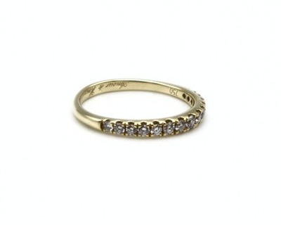 HALBMEMORY STACKING RING GOLD 750 BRILLANTEN 0,20 CT GR. 51 JG 960100050800012