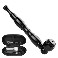 4.3" Metal Detachment Tobacco Smoking Pipe with Cap Lid Screens and Tools Screen