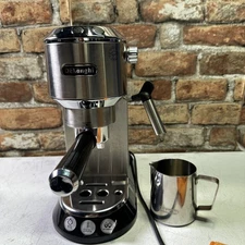 DeLonghi EC680M Dedica Espresso Cappuccino Coffee Maker READ