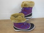 Alpine Purple & Black Snow Boots UK Size 6 Boxed