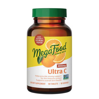 Worldwide 2 X MegaFood Ultra C Immune Support -- 400 mg - 90 Tablets