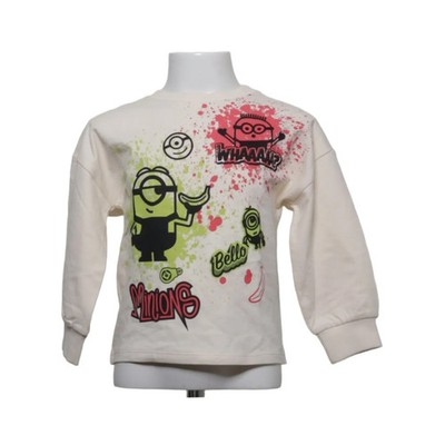 Next, Sweatshirt, Größe: 104, Beige/Mehrfarbig, Baumwolle, Print #TtC