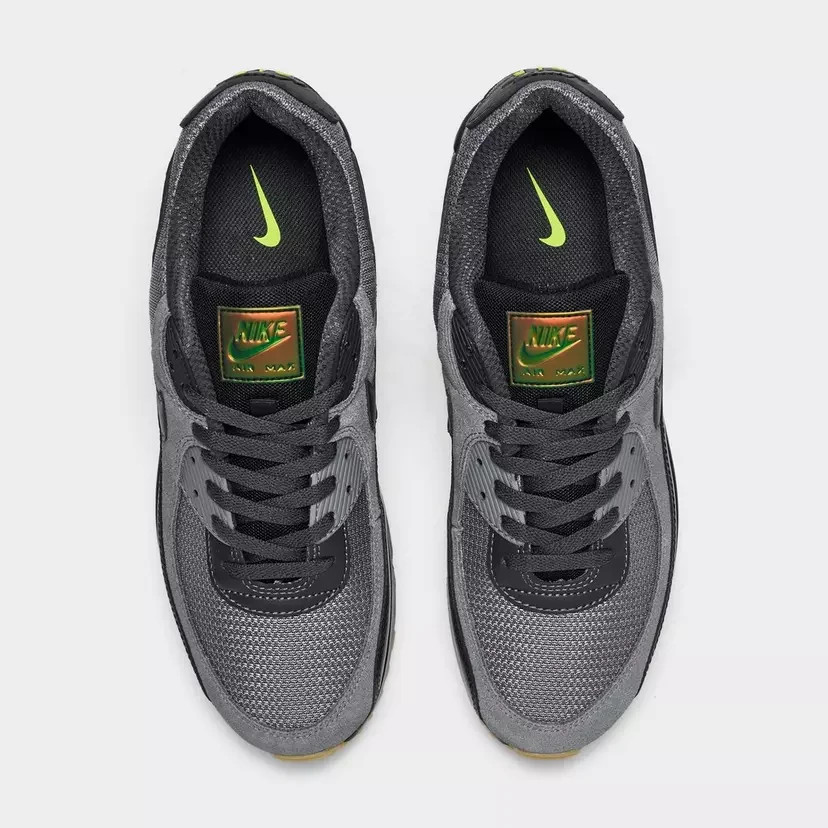 IQ0580/084 Nike Air Max 90 Smoke Grey Black Men`s | eBay