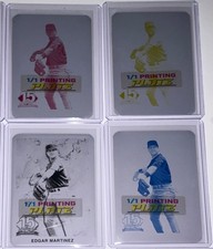 2025 Leaf 15th Anniversary Edgar Martinez 1990 Base Printing Plate 1/1 SET