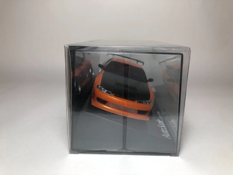KYOSHO Mini-Z Body NISSAN SILVIA S15 equipped with GT Rear Wing Orange Metallic - Image 3 of 4