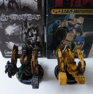 +2x Mechwarrior erw. Construction Mech+ +Dark Age+ +gebraucht+