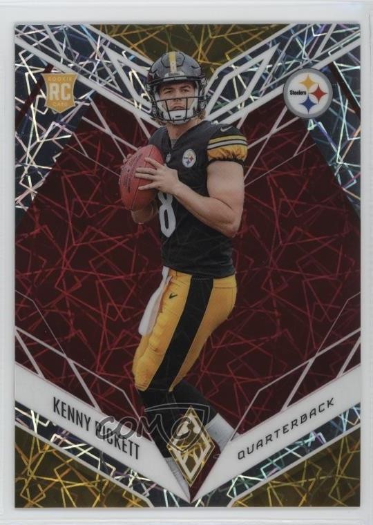 2022 Panini Phoenix Rookies Red Lazer /150 Kenny Pickett #101 6o3
