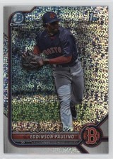 2022 Bowman Chrome Prospects Speckle Refractor 93/299 Eddinson Paulino 16s2