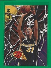 1994-95 Fleer - Sharpshooter Reggie Miller #5 of 10 Indiana Pacers 