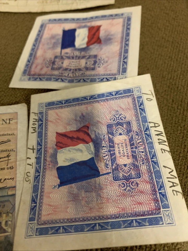 1960 Banque Of France Banknote 10 Francs 5 Note Lot Occupied WW2 - Image 4 of 4