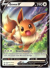 Carte promozionali Eevee V SWSH: Spada e Scudo SWSH065 NM
