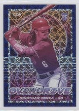 2021 Panini Chronicles Overdrive Blue Velocity Prizm Jonathan India #24 0f3j