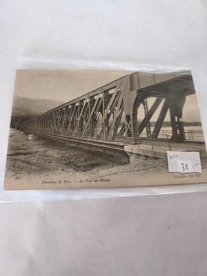 Alte Vintage Postkarte Nizza Côte d Azur Retro Sammlung Frankreich