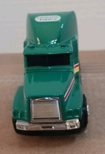 Vintage Ertl Maßstab 1:64 Freightliner 120 mit 48" Sleeper + Chadalee Farms Anhänger - Bild 4 von 14