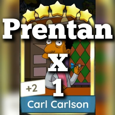 1 x Carl Carlson       Set 18 :- Mono_Poly_Go Golden Blitz Aufkleber :- Schnellste