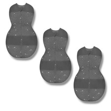 Happiest Baby Sleepea 5 second baby swaddle Sleep Sack Bundle of 3 size Large