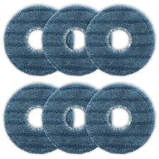 VIEWALL 6 Pack Mop Pads for Eufy Omni C20 Vacuum Cleaner, Microfibre