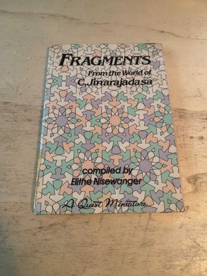 Nisewanger: Fragmente: Aus der Welt von C. Jinarajadasa 1980 Gute Theosophie PB