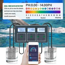 8 in 1 Water Quality Tester PH CF ORP for Aquariums Fish Tank Online Monitoring