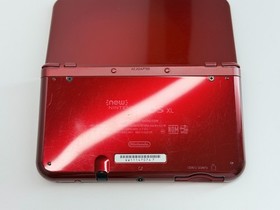 New 3DS XL Metallic Red Handheld System Bundle w/Games & Charger
