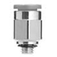 2 pc SMC CORPORATION KQ2H05-32A Pneumatic Straight Threaded-to-Tube Adapter,UNF