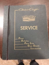 Chris Craft Dealer Manual 2  Approx 1946--62 Most Info From 59-60 Bulletins Part