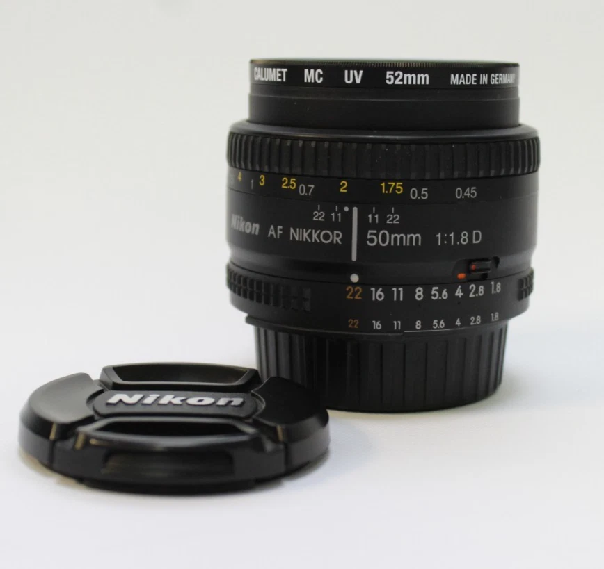 N.MINT Nikon Nikkor 50mm f/1.8 Ai-s Pancake Manual Focus From JAPAN | UK