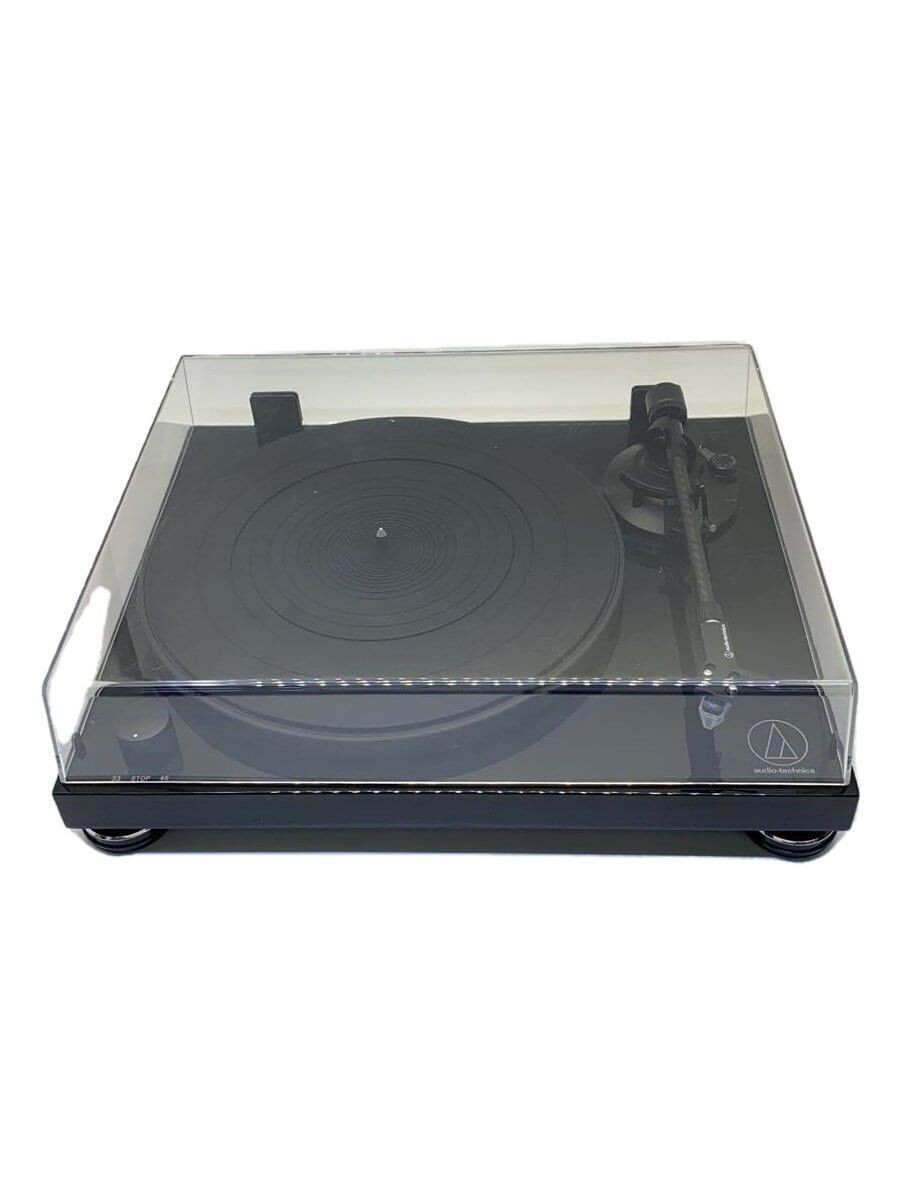 Audio-Technica AT-LPW50PB Belt Drive Analog Turntable with Stylish Mini Design