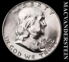 1960-D Franklin Half Dollar - Choice Gem Brilliant Unc+++  Lustrous  #L2635