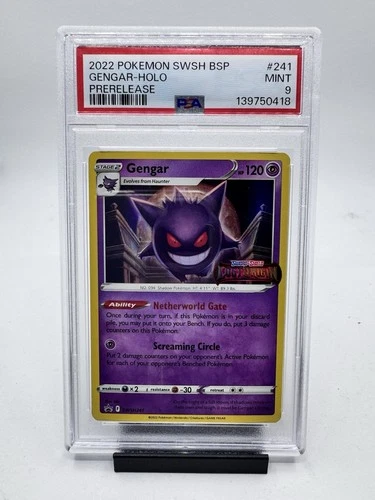 Gengar - (Prerelease) SWSH241 SWSH: Sword & Shield Promo Cards Holo [PSA 9]