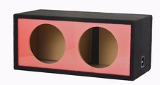 Atrend 12" Dual Slot Carbon Fiber Vented - E-S-R-X Heavy Duty Subwoofer Box-33 h