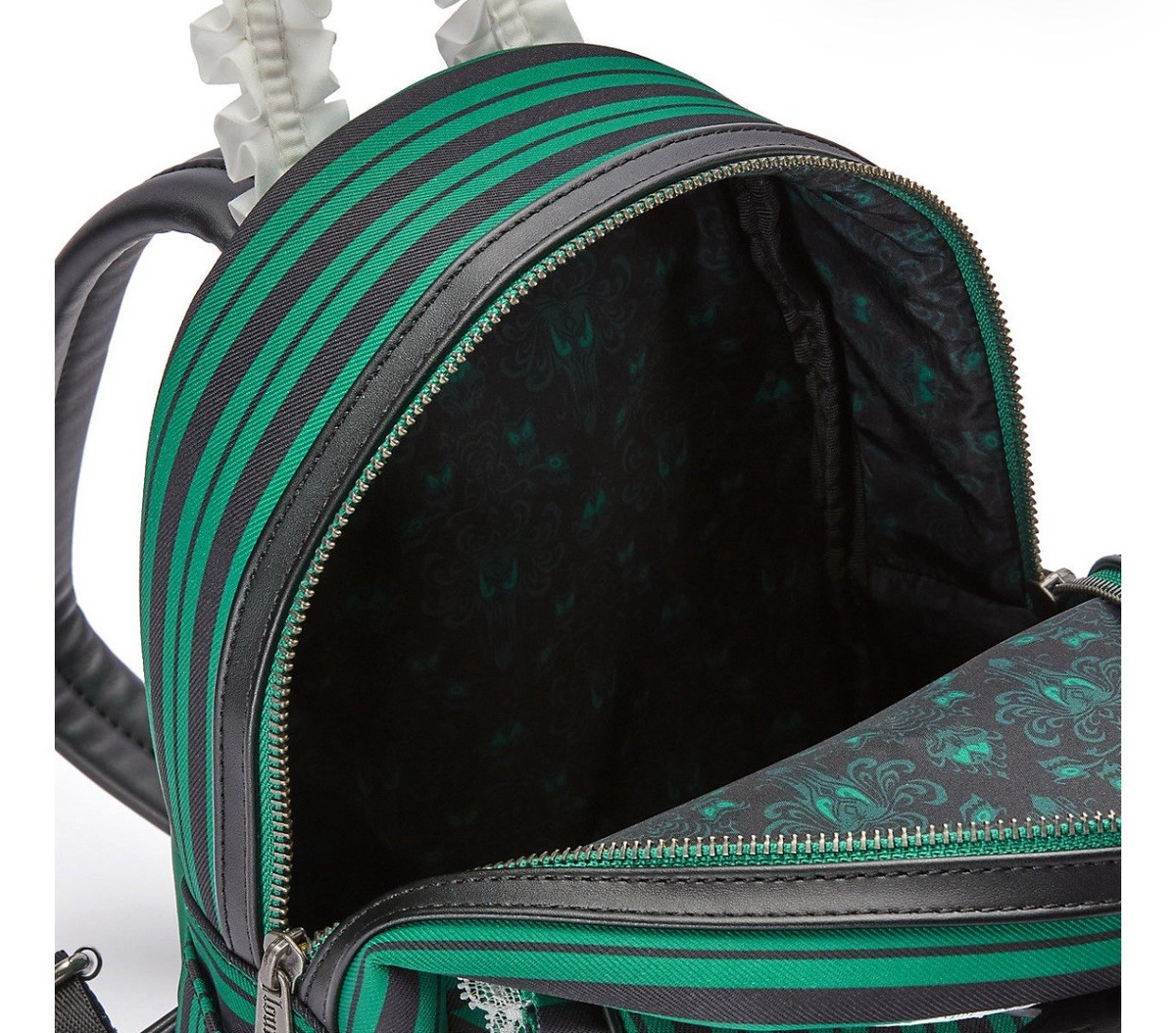 NWT Loungefly Disney Haunted Mansion Ghost Host Backpack  display picture 3